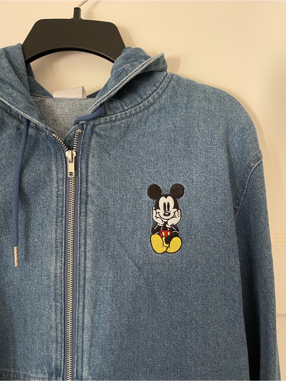 Denim Mickey Jacket - Vintage style